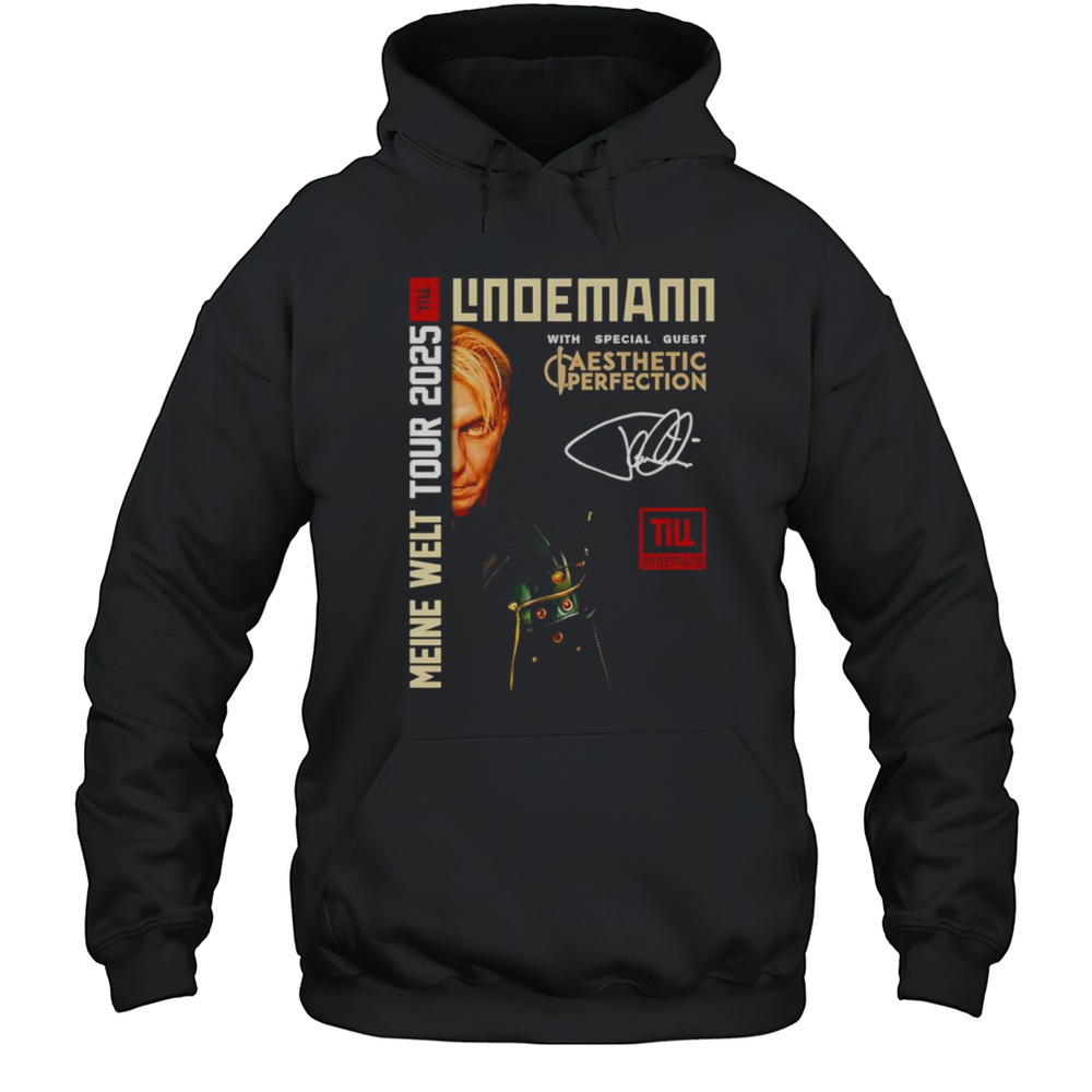 Till Lindemann Festival Tour 2025 With Special Guest Aesthetic Perfection Shirt Unisex Hoodie