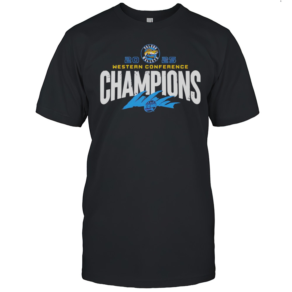 Toledo Walleye 2025 Western Conference Champions Shirt