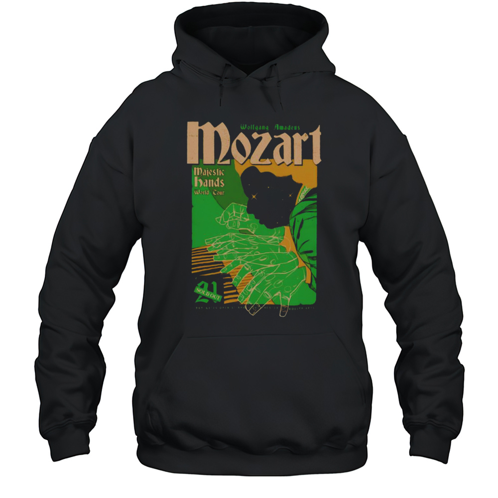 Wolfgang Amadeus Mozart Shirt Unisex Hoodie