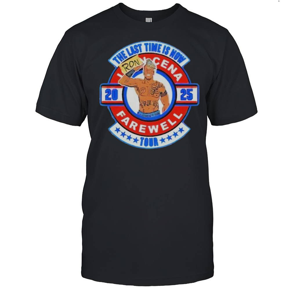 WWE R-Truth Ron Cena The Last Time Is Now Farewell Tour 2025 T-shirt