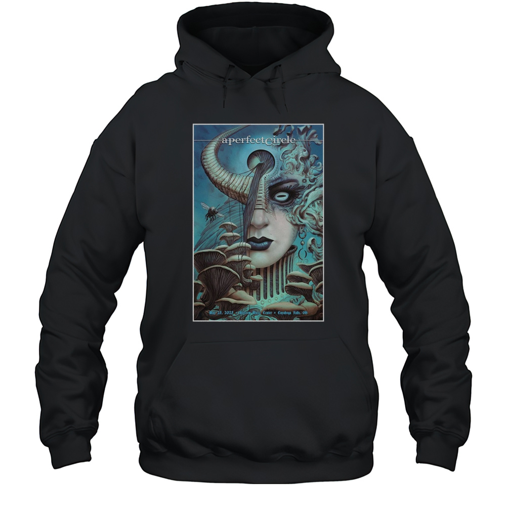 A Perfect Circle Show May 25 2025 Blossom Music Center Cuyahoga Falls OH T-shirt Unisex Hoodie