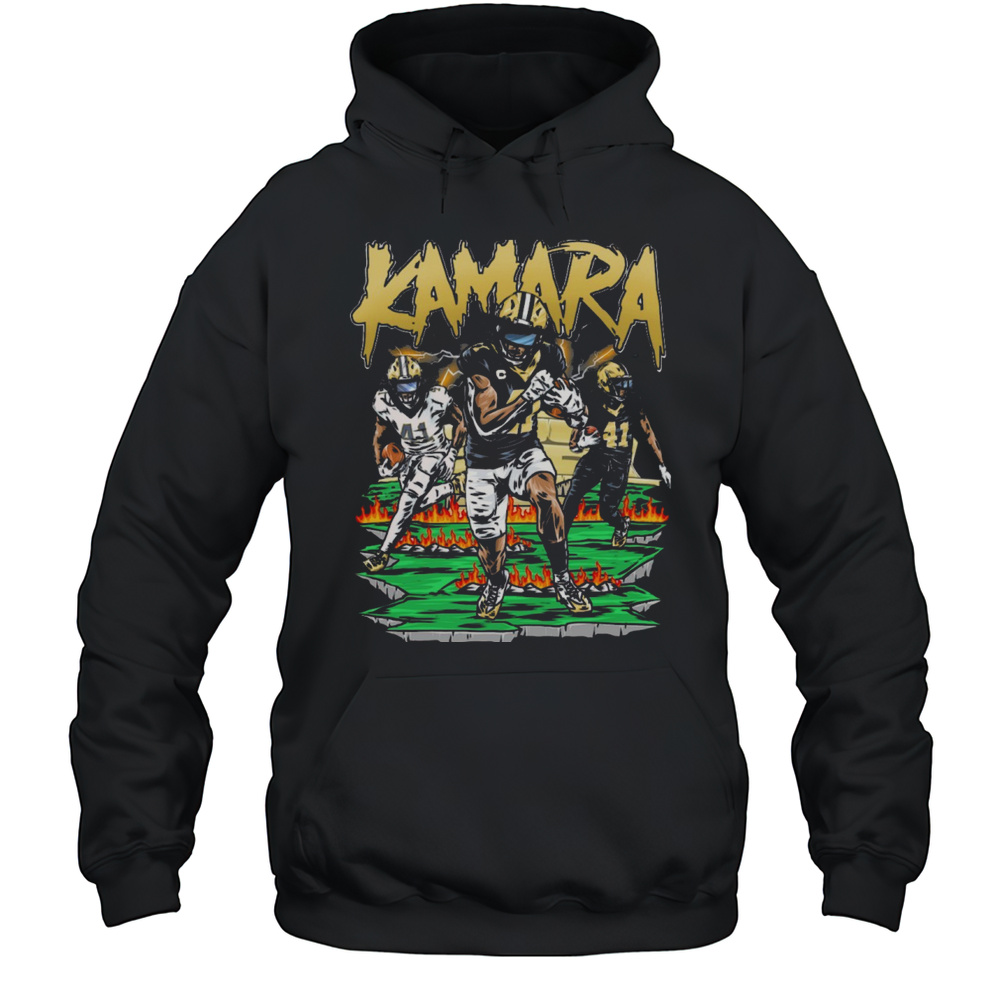 Alvin Kamara New Orleans Saints NFL Football Planet Euphoria Art 2025 T-shirt Unisex Hoodie