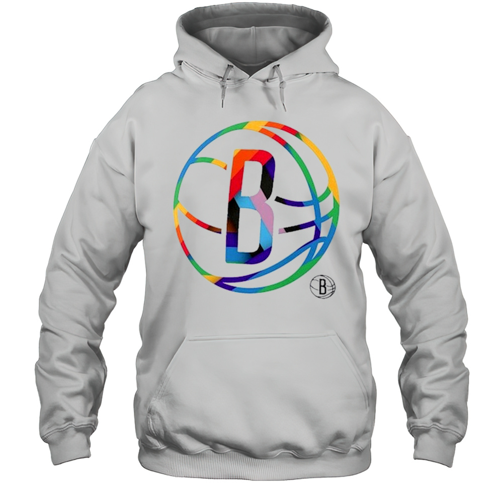 Brooklyn Nets Team Logo Pride T-Shirt Unisex Hoodie