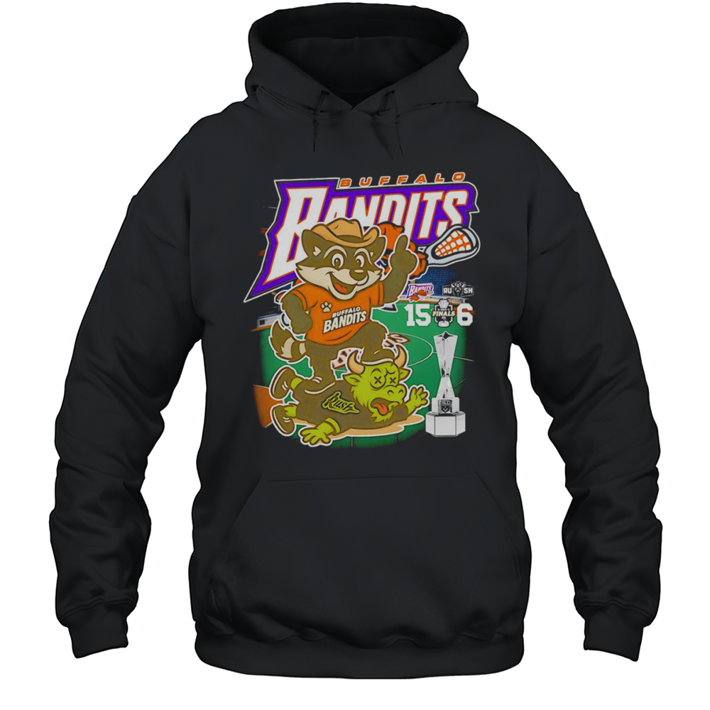 Buffalo Bandits 15 6 Rush Mascot Shirt Unisex Hoodie