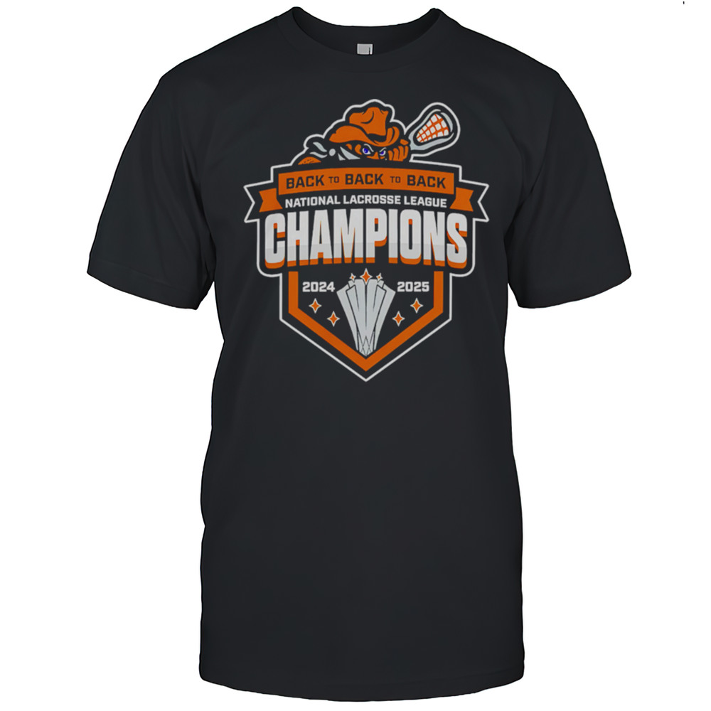 Buffalo Bandits 2025 League Champions Lacrosse Fan Shirt