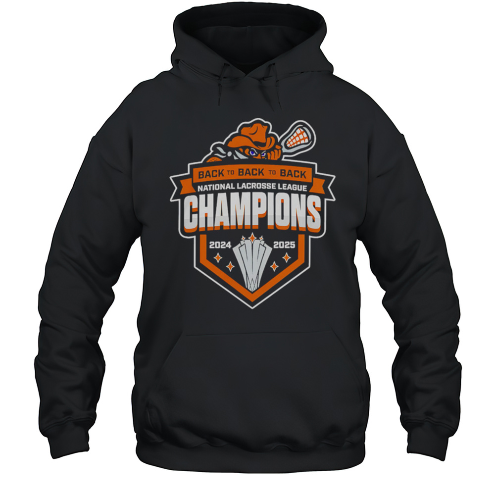 Buffalo Bandits 2025 League Champions Lacrosse Fan Shirt Unisex Hoodie