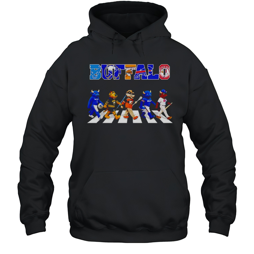 Buffalo Sports Abbey Road Mascot Shirt Unisex Hoodie
