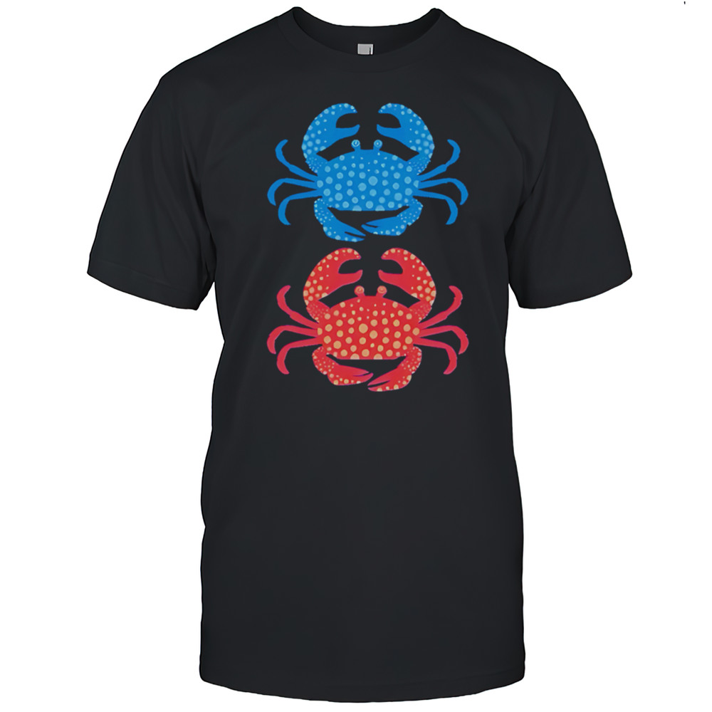 Crabs Blue And Crabs Red Shirt