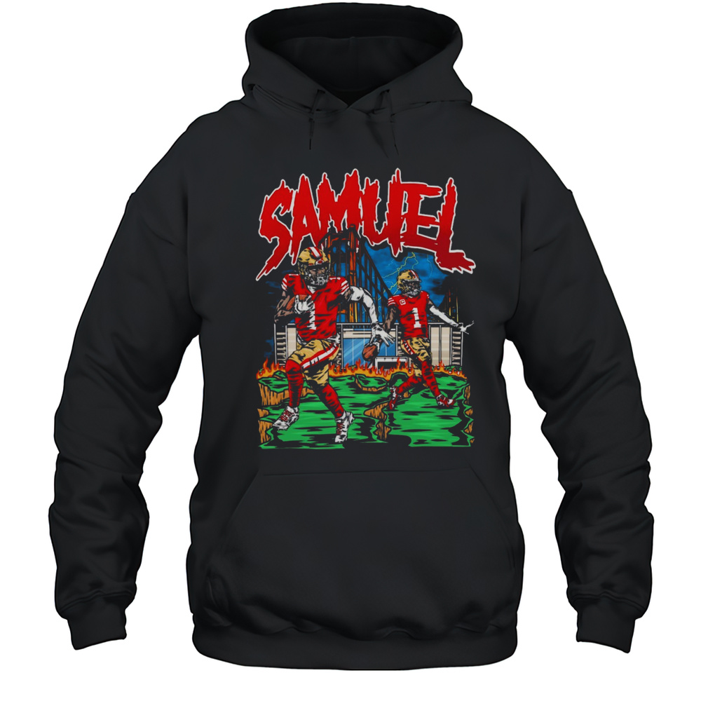 Deebo Samuel Sr. San Francisco 49ers NFL Planet Euphoria Art 2025 T-shirt Unisex Hoodie