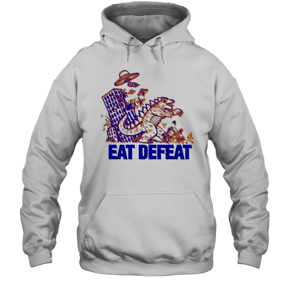 Eat Defeat Godzilla T-shirt Unisex Hoodie