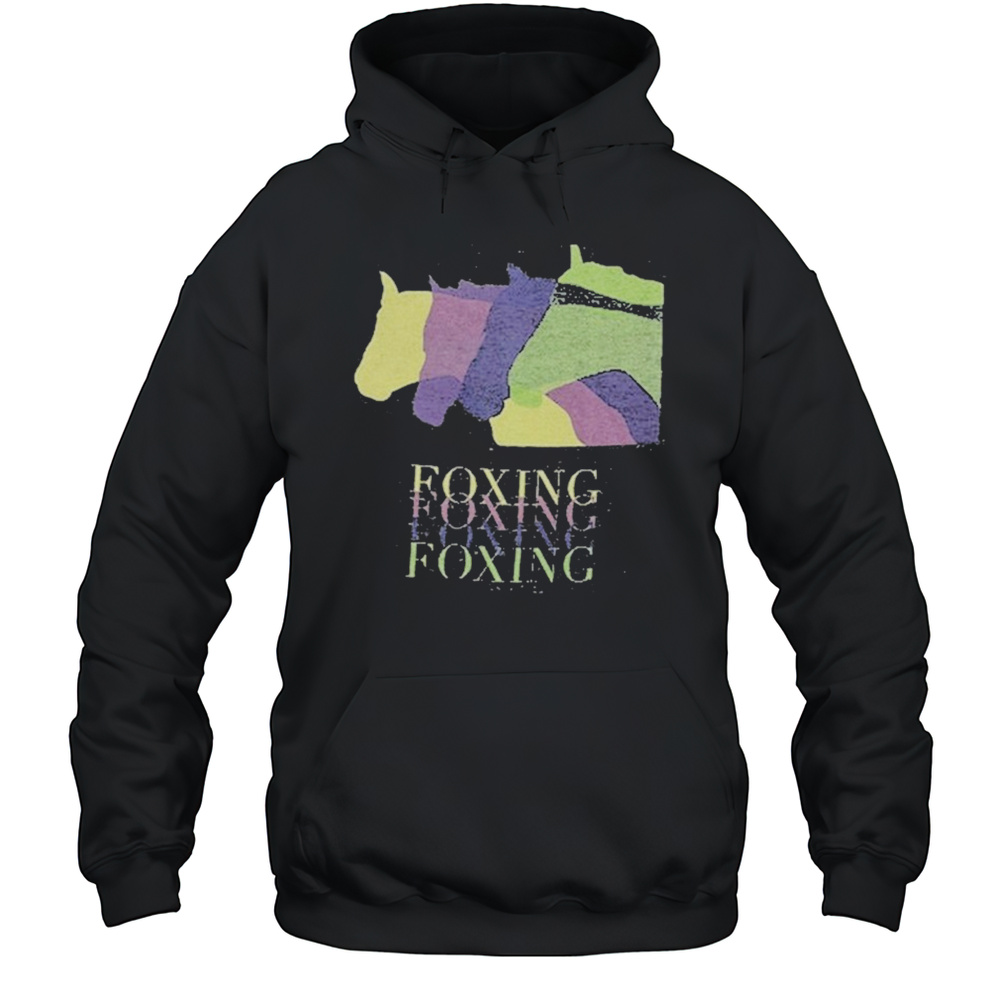 Foxing Horses T-shirt Unisex Hoodie