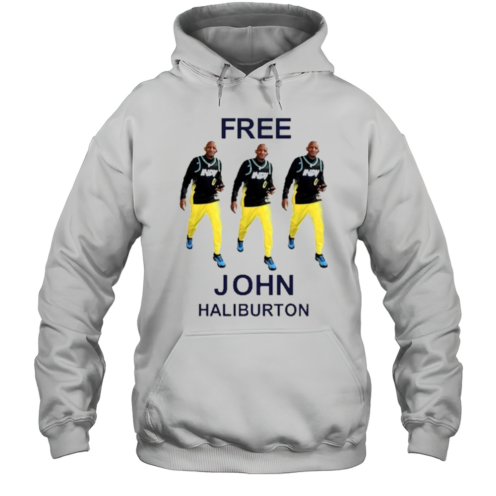Free John Haliburton Graphic 2025 T-shirt Unisex Hoodie