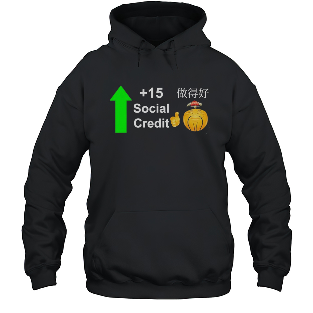Good Chinese Social Credit Score T-Shirt Unisex Hoodie