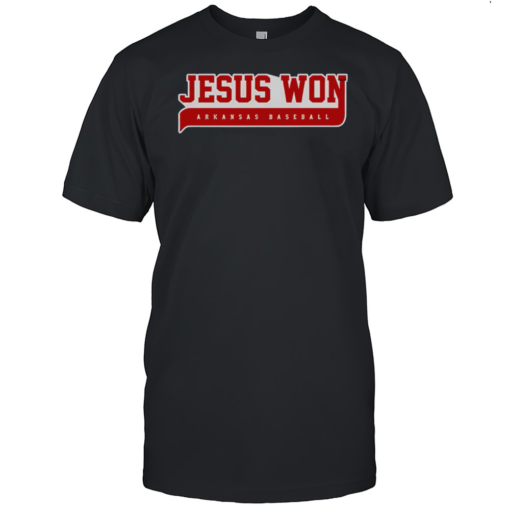 Jesus Won Arkansas Razorbacks 2025 Special Shirt