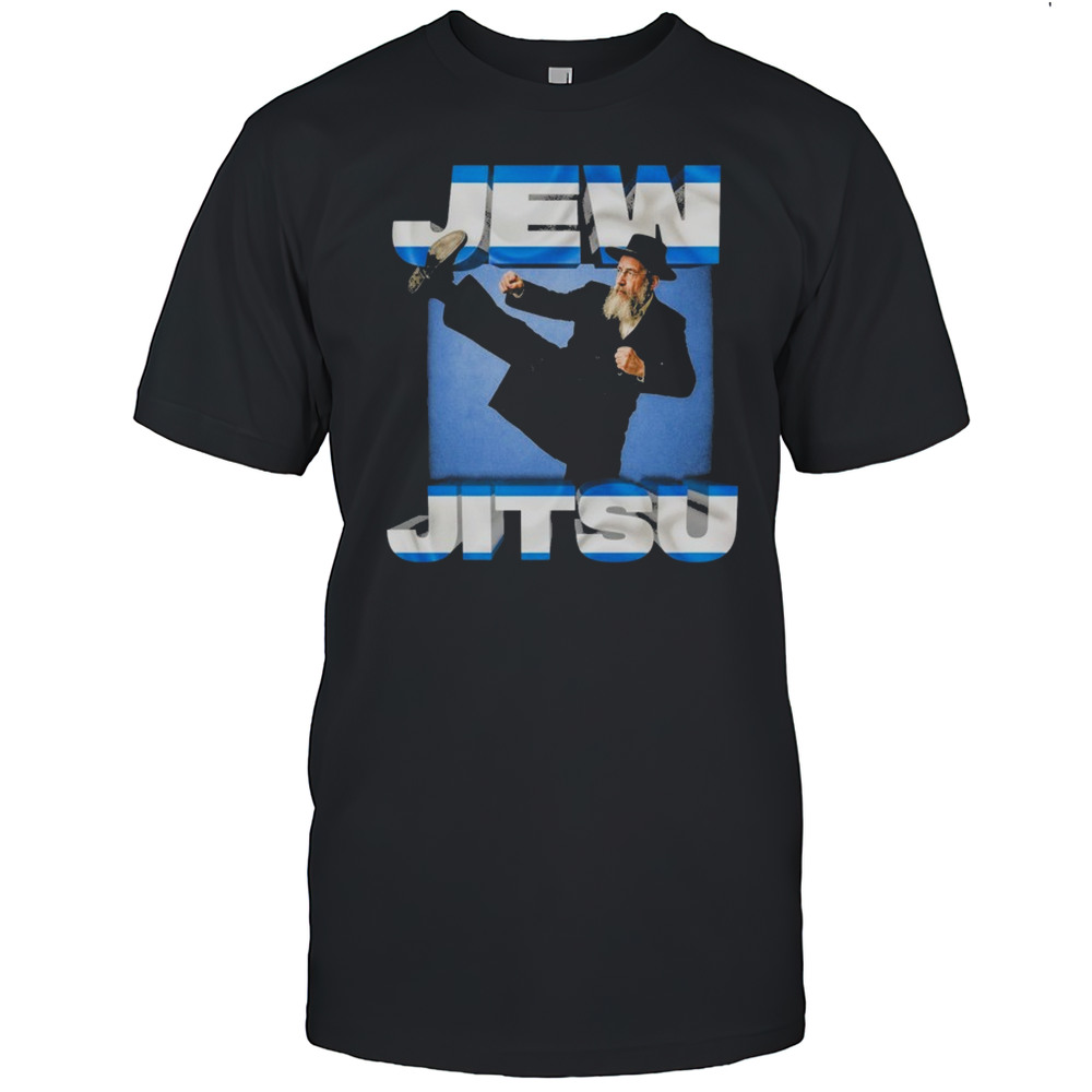 Jew Jitsu Israel Flag T-shirt