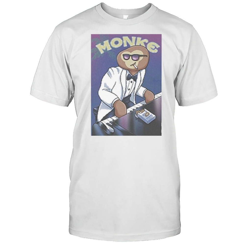 Joe Monke Cigarettes Piano T-shirt