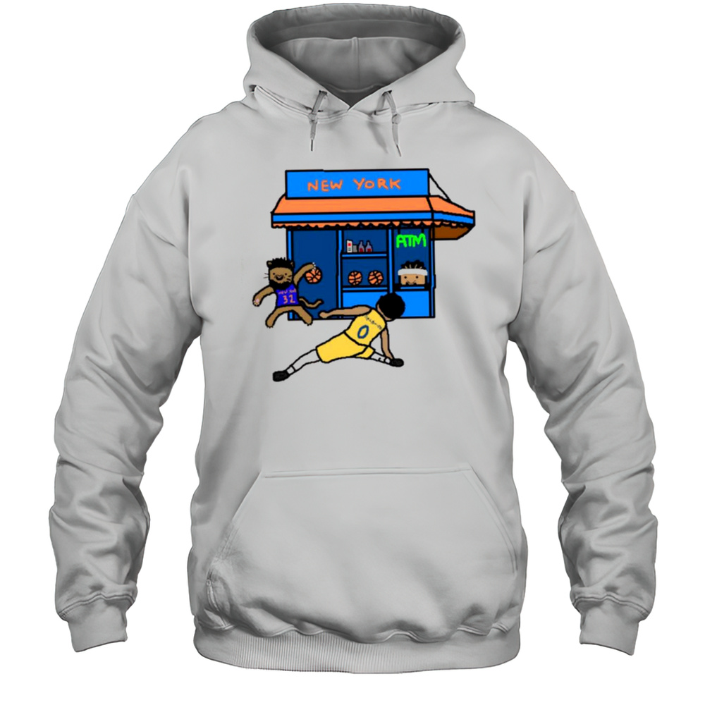 Karl Anthony Towns Bodega KAT Vs Tyrese Haliburton Cartoon Shirt Unisex Hoodie