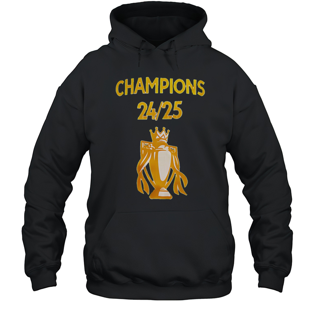 Liverpool Champions 24-25 Cup Shirt Unisex Hoodie