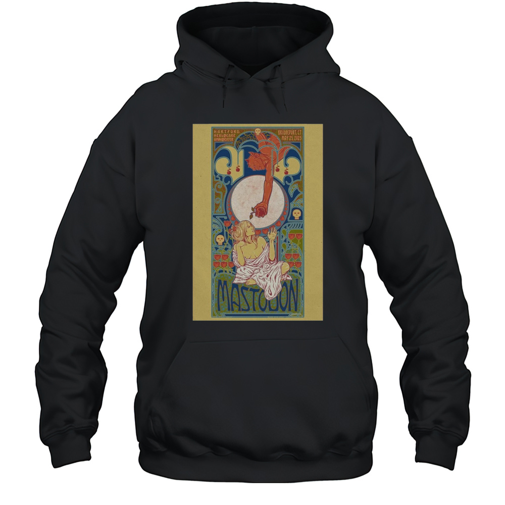 Mastodon Hartford HealthCare Amphitheater Bridgeport CT May 25 2025 Show T-shirt Unisex Hoodie