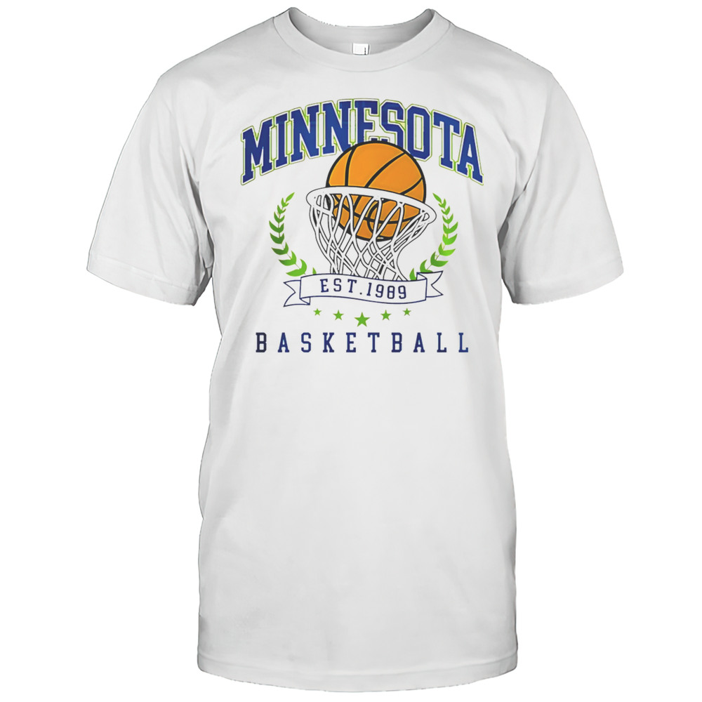 Minnesota Basketball Vintage Style Shirt