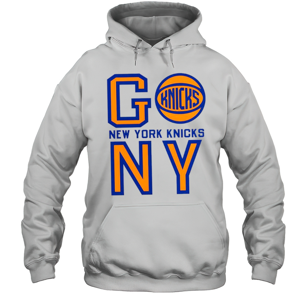 New York Knicks Basketball Go NY Logo T Shirt Unisex Hoodie