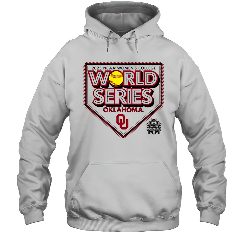 Oklahoma Sooners NCAA Womens College World Series Bound 2025 T-shirt Unisex Hoodie