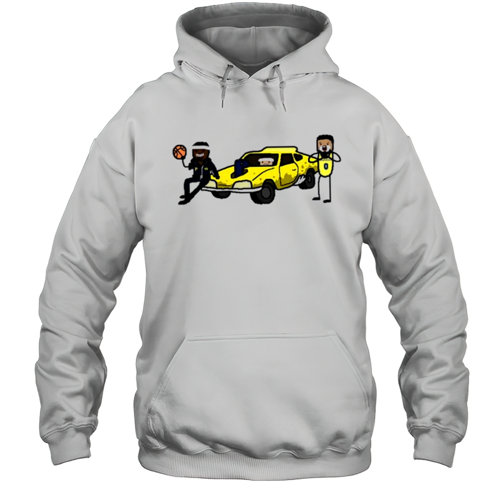 Pacers Are 6 1 On The Road Pacers Road Warriors Cartoon Shirt Unisex Hoodie