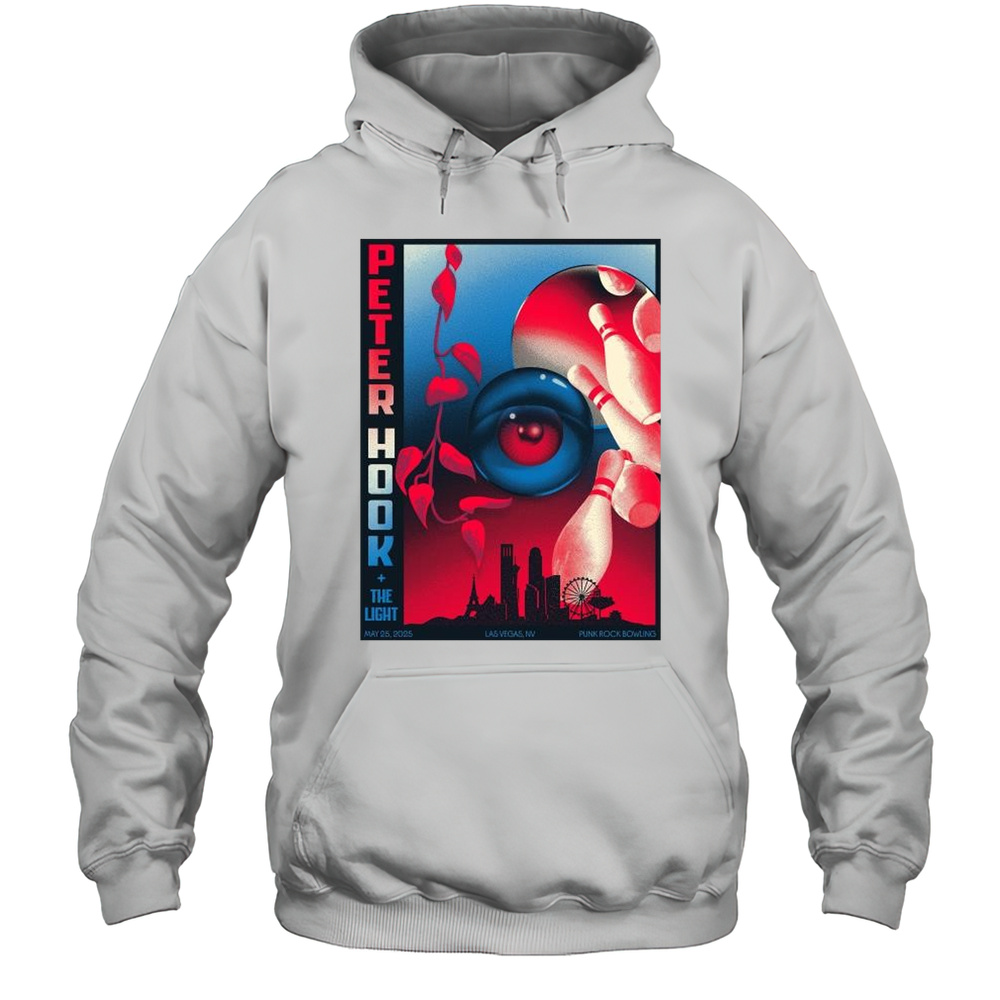 Peter Hook  The Light Punk Rock Bowling Las Vegas NV May 25 2025 Tour T-shirt Unisex Hoodie
