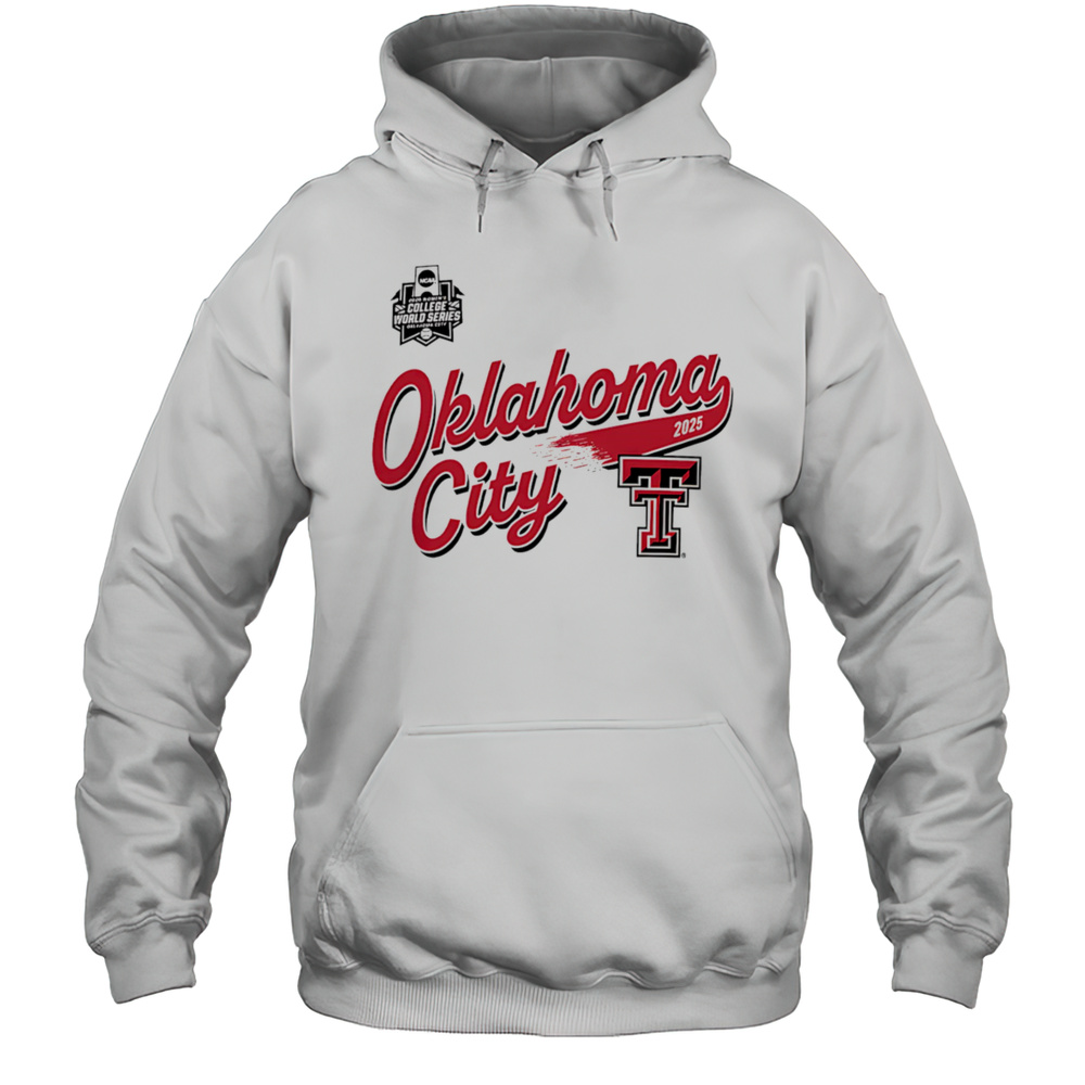 Texas Tech 2025 Softball College World Series Shirt Unisex Hoodie