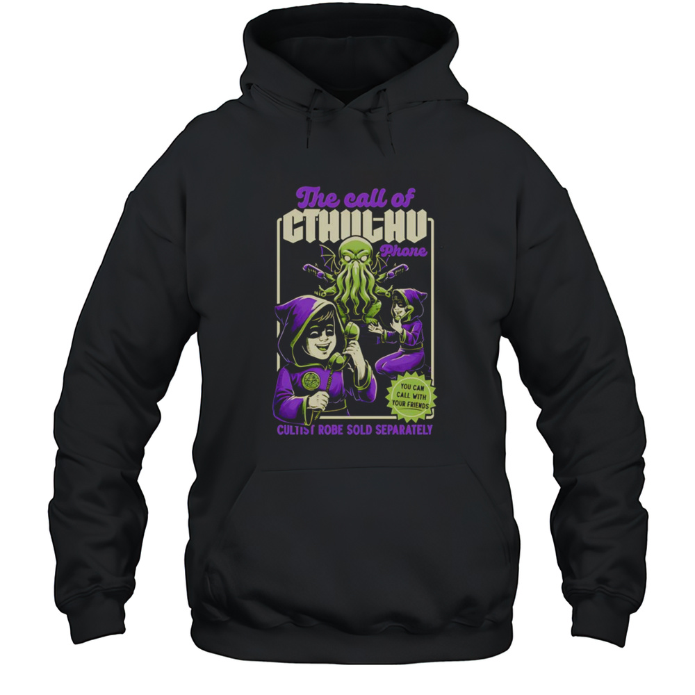The Call Of Cthulhu Phone Shirt Unisex Hoodie