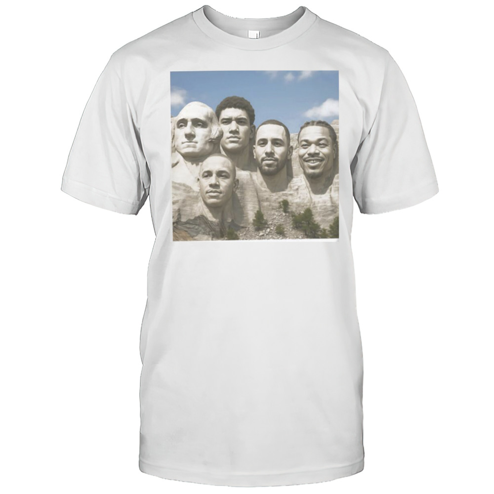 The Current Mount Rushmore Of NFL Antoine Winfield Jr. Kyle Hamilton Jessie Bates And Derwin James Shirt