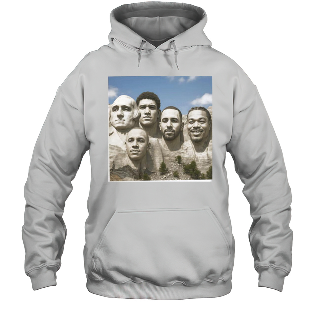 The Current Mount Rushmore Of NFL Antoine Winfield Jr. Kyle Hamilton Jessie Bates And Derwin James Shirt Unisex Hoodie