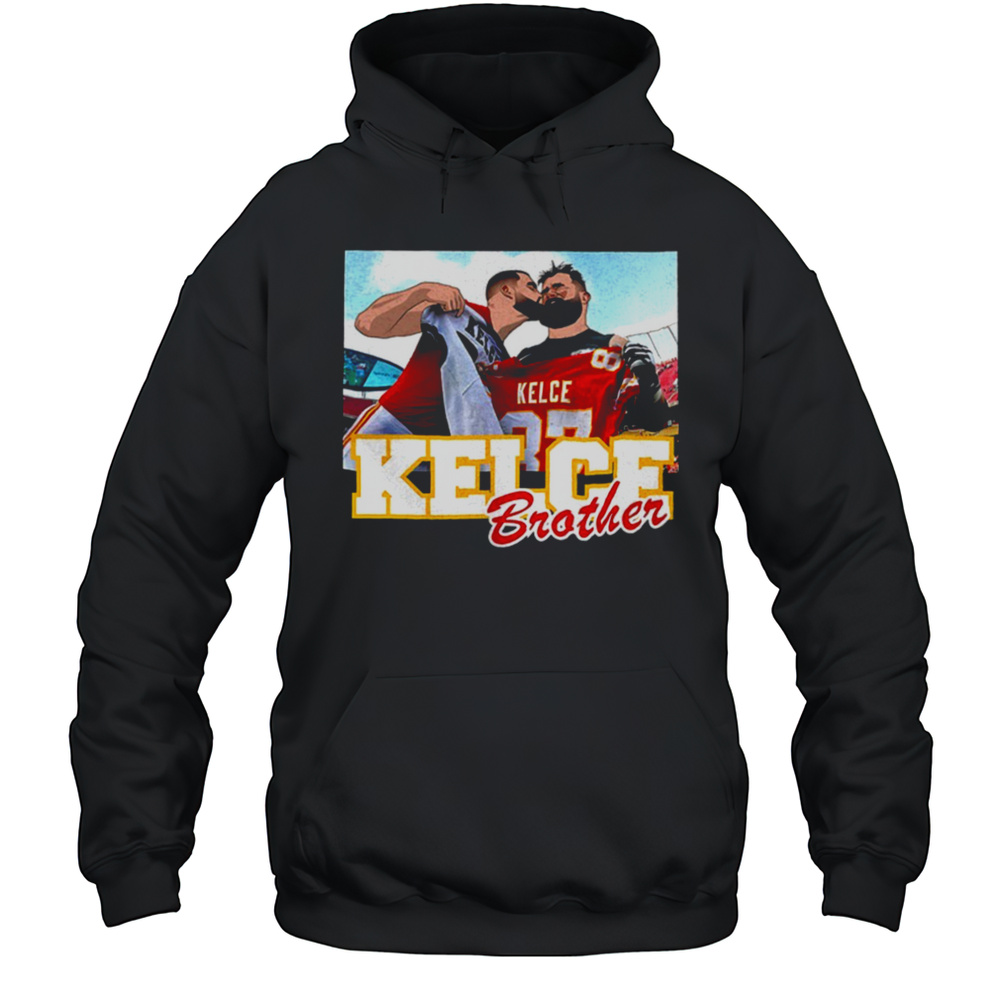 The Kelces Brothers Cartoon Shirt Unisex Hoodie