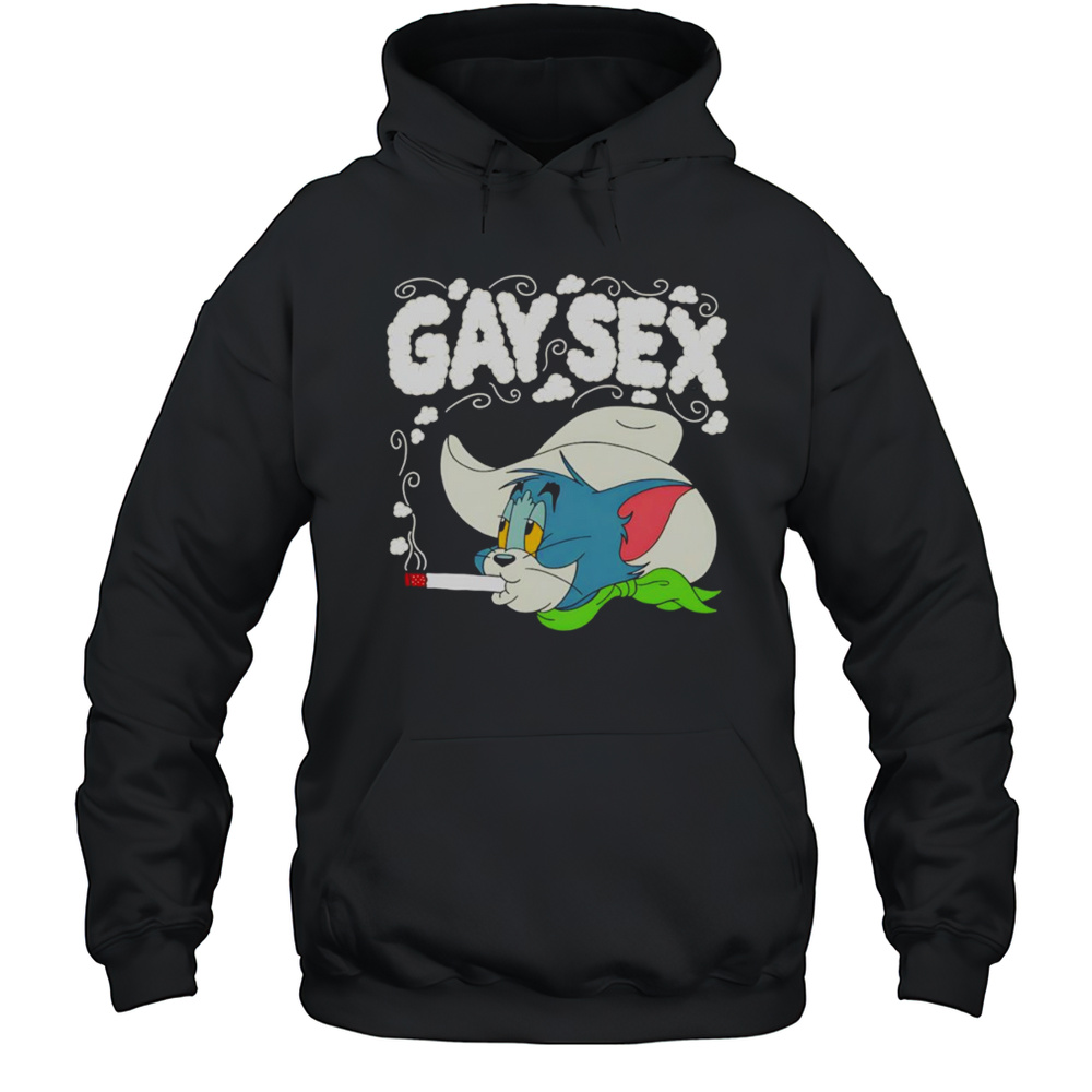 Tom Smoking Gay Sex Shirt Unisex Hoodie