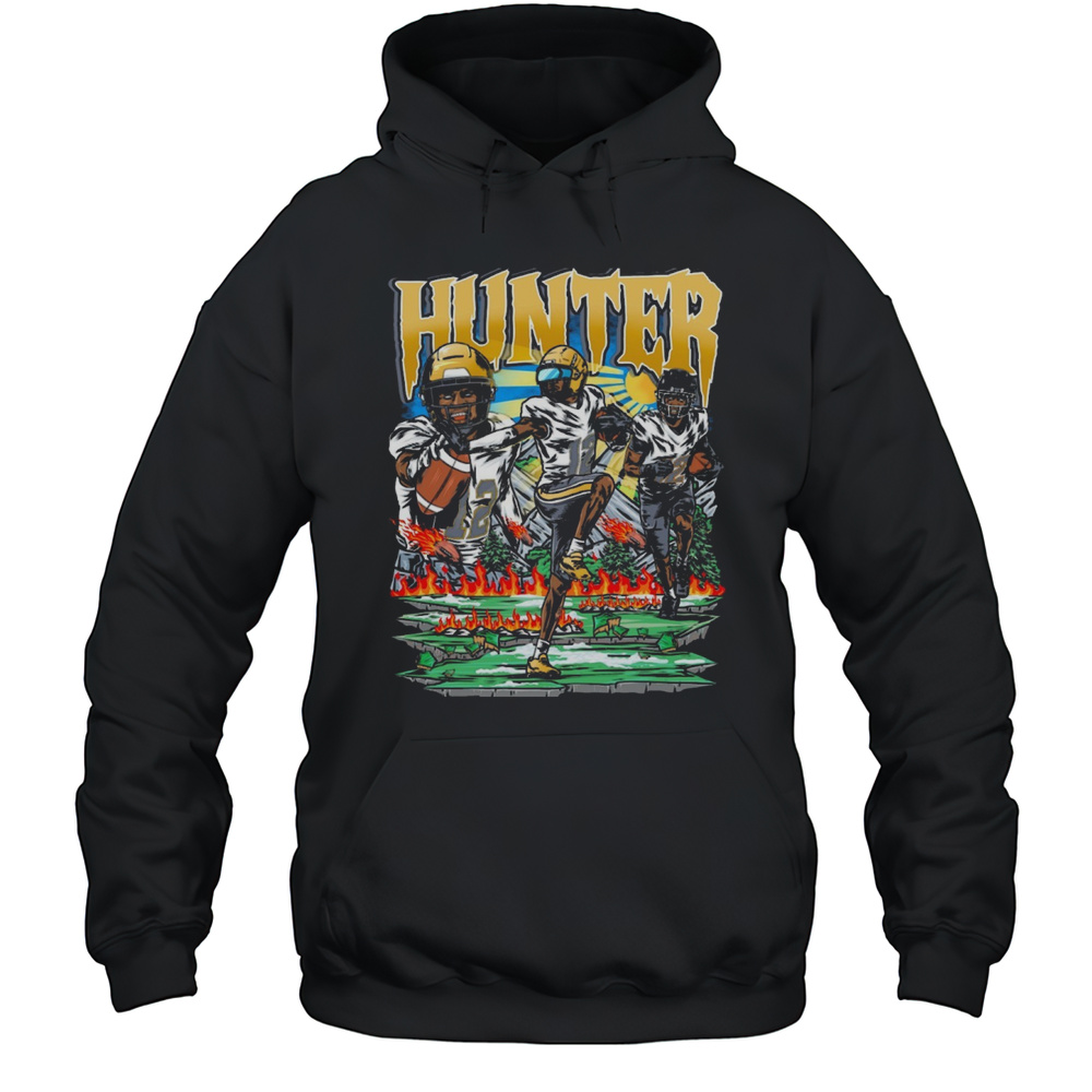 Travis Hunter Colorado Buffaloes NFL Planet Euphoria Art 2025 T-shirt Unisex Hoodie