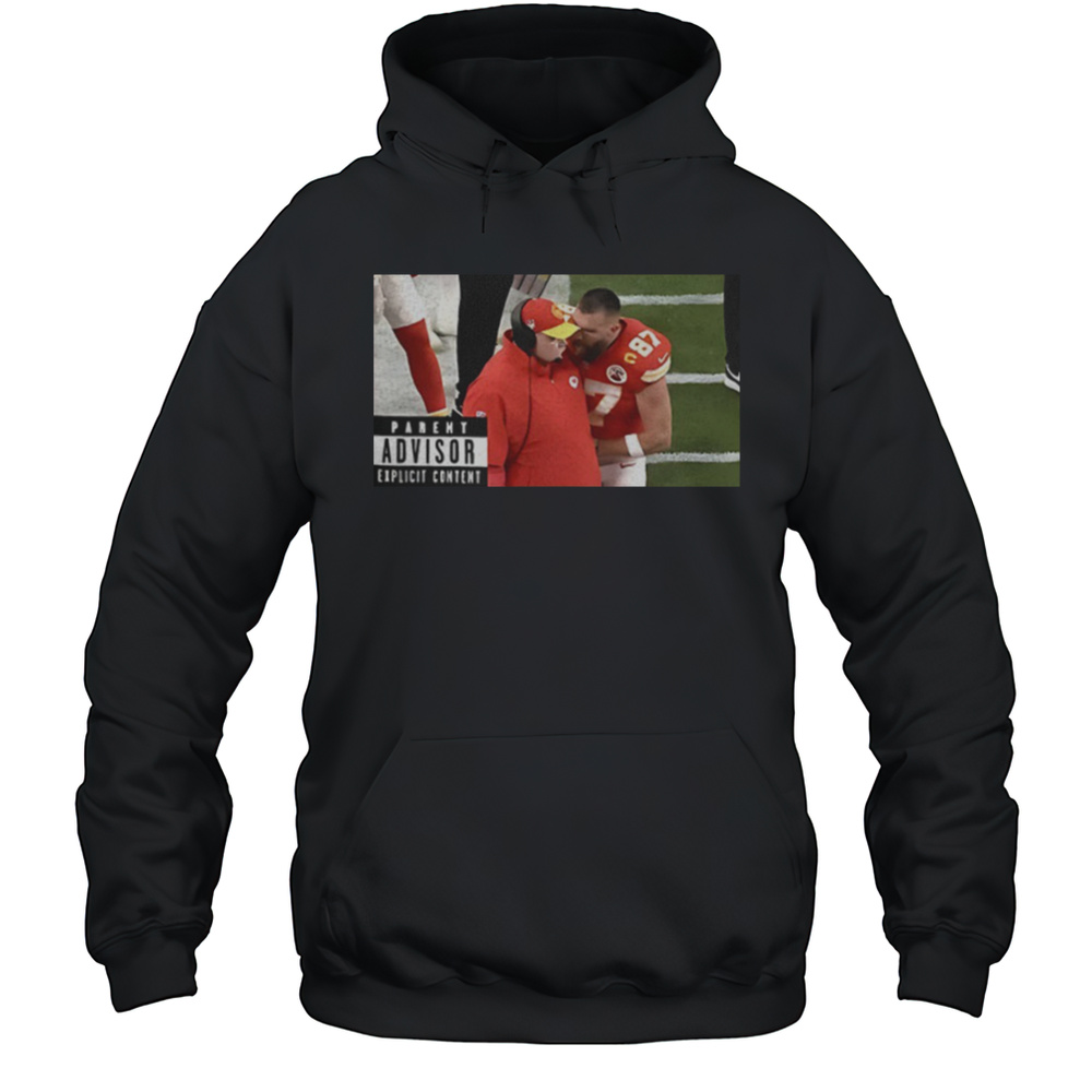 Travis Kelce Screams Andy Reid Shirt Unisex Hoodie