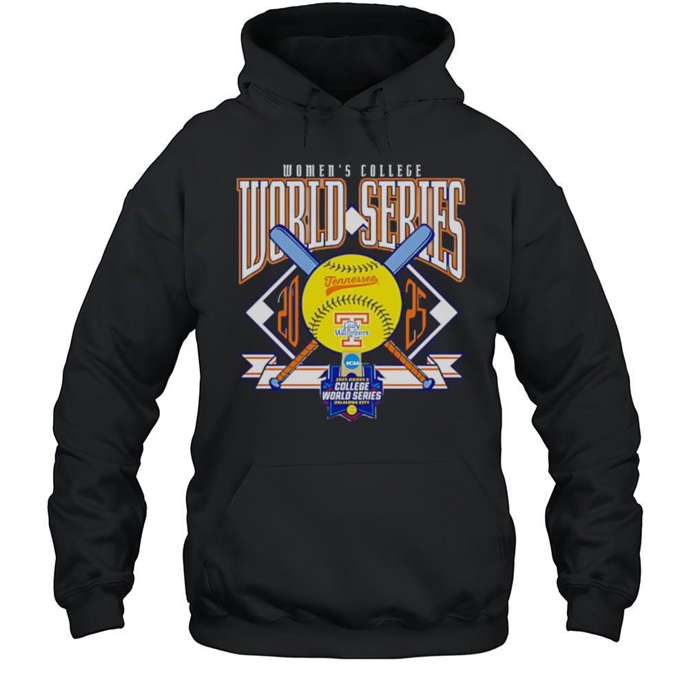 Womens College World Series Tennessee Volunteers Womens Basketball 2025 Shirt Unisex Hoodie