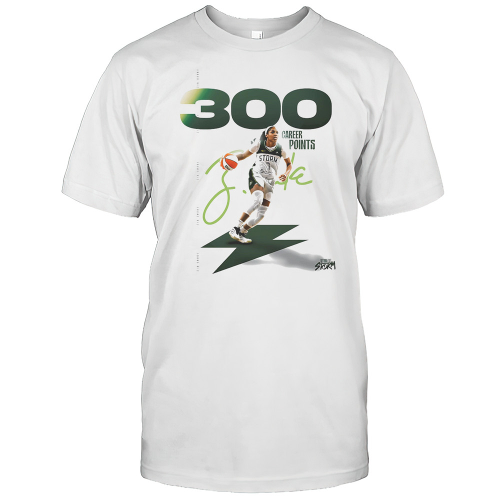 Zia Cooke 300 Career Points Shirt
