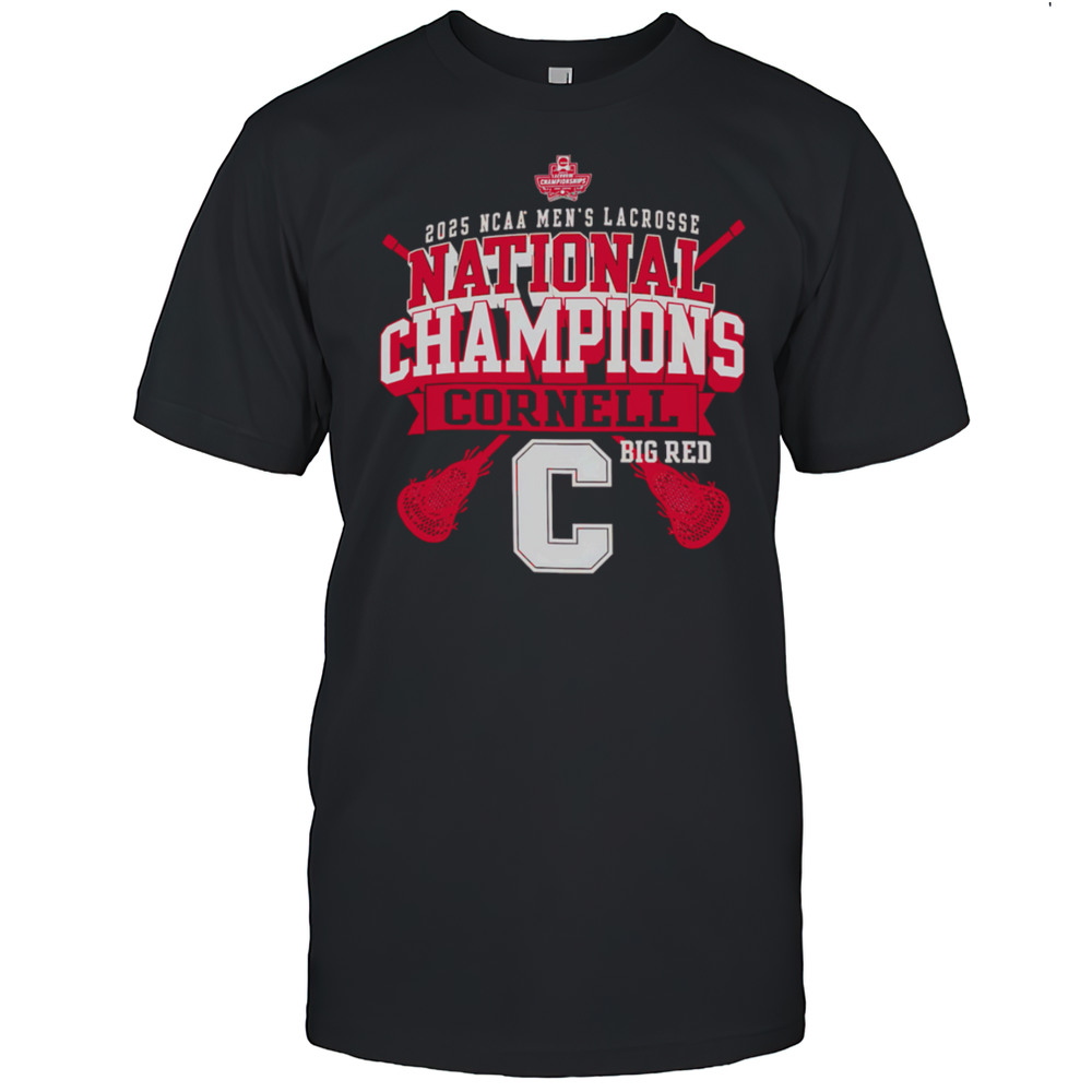 Cornell Lacrosse National Championship 2025 Shirt