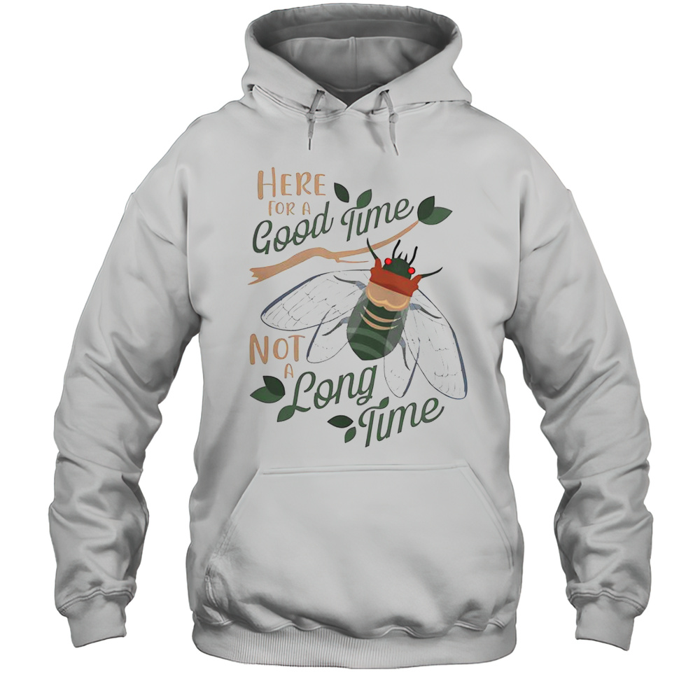 Happy Cicadas Here For A Good Time T-Shirt Unisex Hoodie