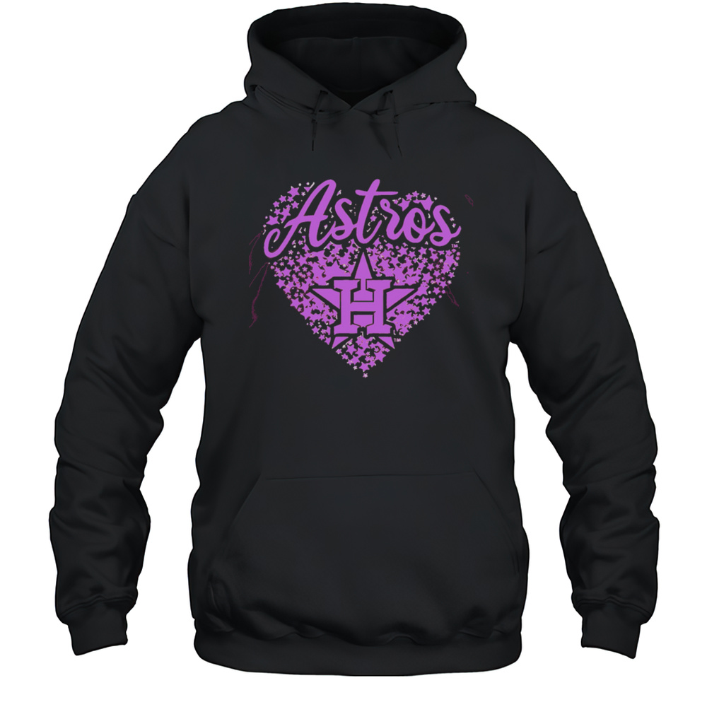 Houston Astros Princess 2025 Heart Shirt Unisex Hoodie