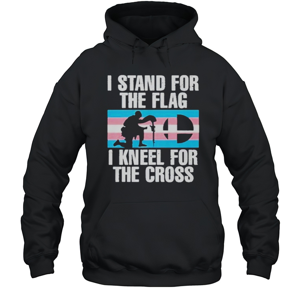 I Stand For The Flag I Kneel For The Cross Shirt Unisex Hoodie