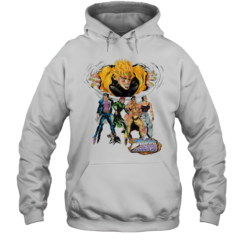 Jojos Bizarre Adventure Character Graphic Shirt Unisex Hoodie