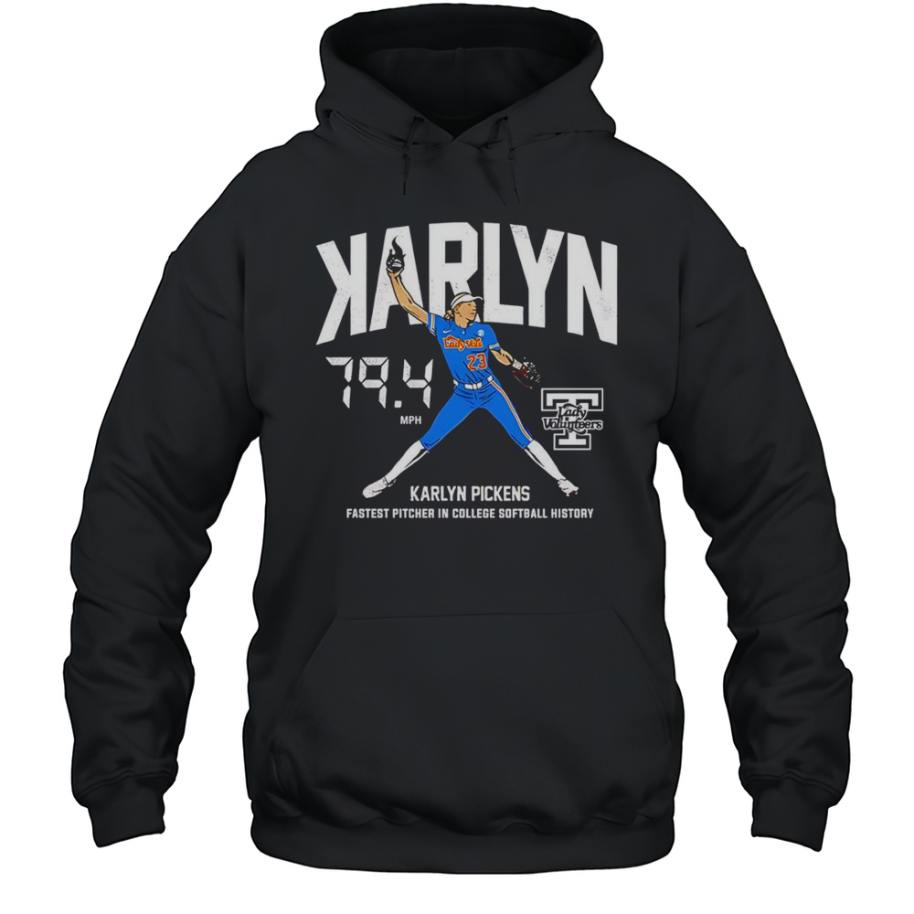 Karlyn Pickens Fastest Pitcher In College Softball History Shirt Unisex Hoodie