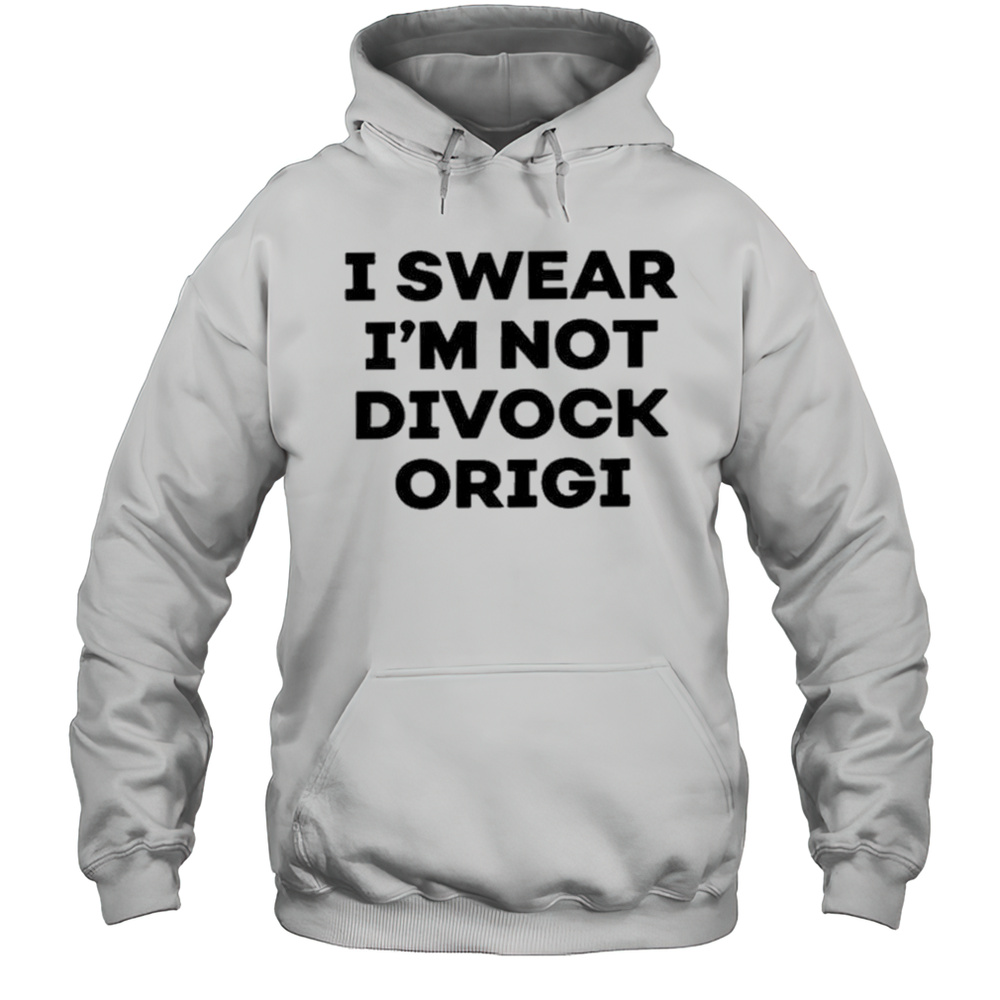 Myles Smith I Swear Im Not Divock Origi Shirt Unisex Hoodie