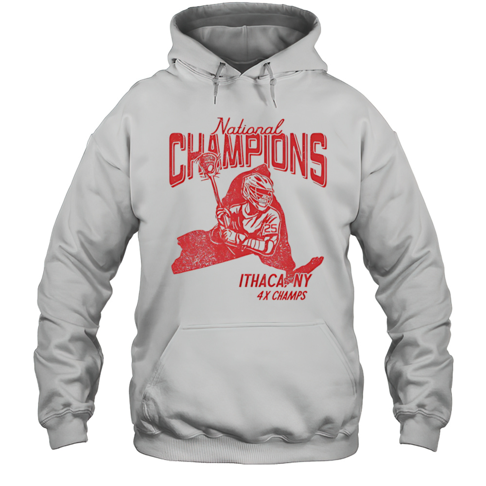 National Champions Ithaca NY 4x Champs Shirt Unisex Hoodie