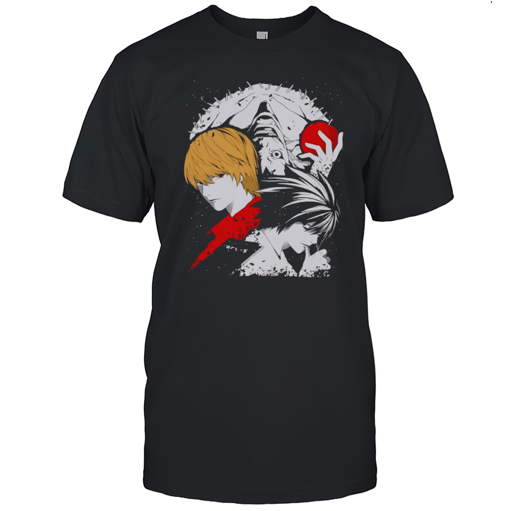 Note Of Death Light And L Shirt