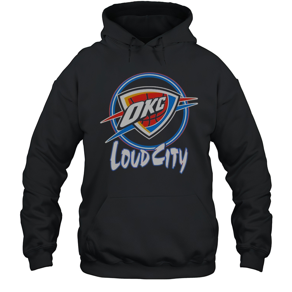 OKC Thunder Neon Loud City T-Shirt Unisex Hoodie