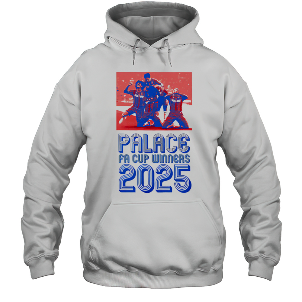 Palace FA Cup Winners 2025 Shirt Unisex Hoodie