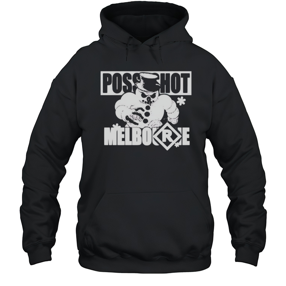 Posseshot Melbourne Posseshot Da Snowman Shirt Unisex Hoodie